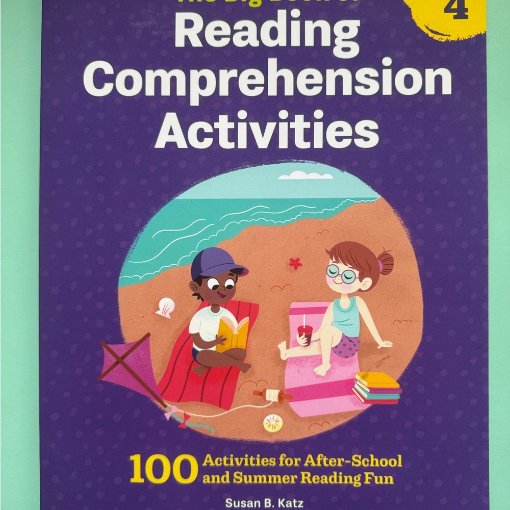 4th Grade Reading Comprehension Workbook – 100 Activities –Common Core Aligned